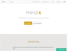 Tablet Screenshot of php-di.org